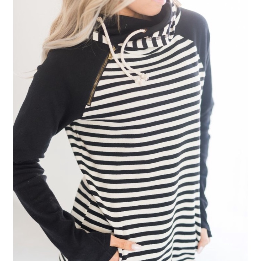 Double Hood Sweatshirt NWT